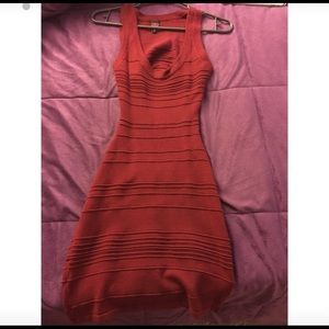 Red Pencil Dress